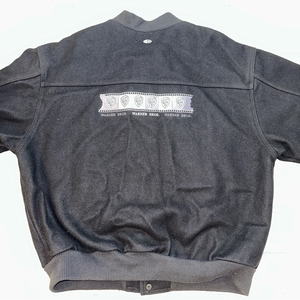 Warner Bros. Charcoal Bomber Jacket